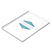 Merknotitieboeken met eigen logo notitieboek (Linkerzijde)