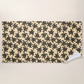 Merkschildpadrek Strandlaken (Voorkant)