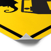 Merkteken voor Elephant Zone Highway Poster (Hoek)