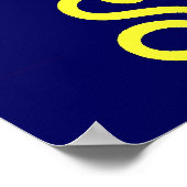 Merkteken voor verkochte objecten poster (Hoek)