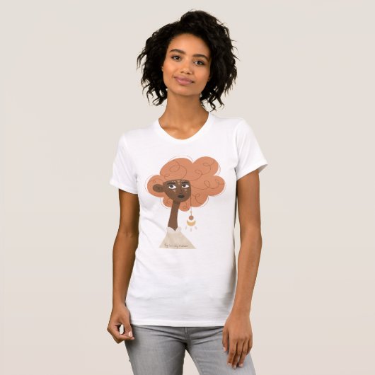 Merkwaardig haar grote dromen boho ster t-shirt (Voorkant volledig)
