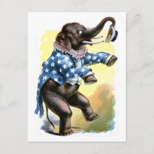 Merkwaardige creaties - Elephant Briefkaart