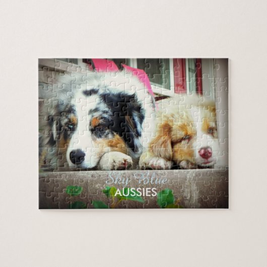 Merle Aussie Puzzle Legpuzzel (Horizontaal)
