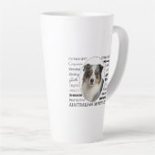 Merle Australian Shepherd Latte Mok (Rechterhoek)