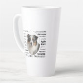 Merle Australian Shepherd Latte Mok (Linkerhoek)