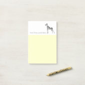 Merle Dog Argentijnse Post-it® Notes (Op bureau)
