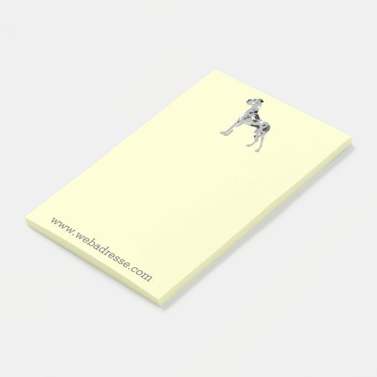Merle Great Dane Post-it® Notes (Schuin)