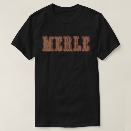 Merle T-shirt (Design voorkant)