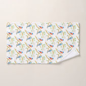 Merles bleus (Serviette à main)