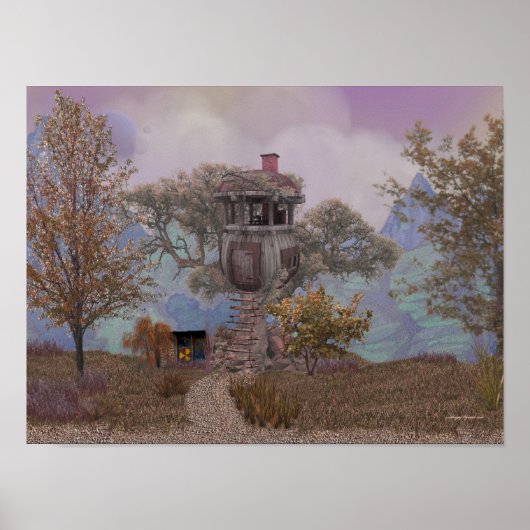 Merle's Treehouse Poster (Voorkant)