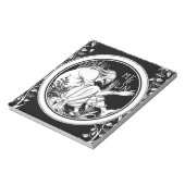 Merlin Art Nouveau fantasie Notitieblok (Gedraaid)