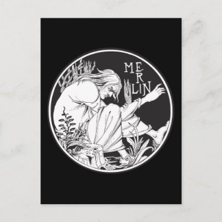 Merlin Aubrey Beardsley Briefkaart