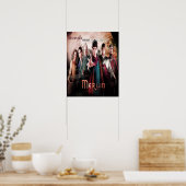 MERLIN BBC TV SHOW FANTASY POSTER (Keuken)