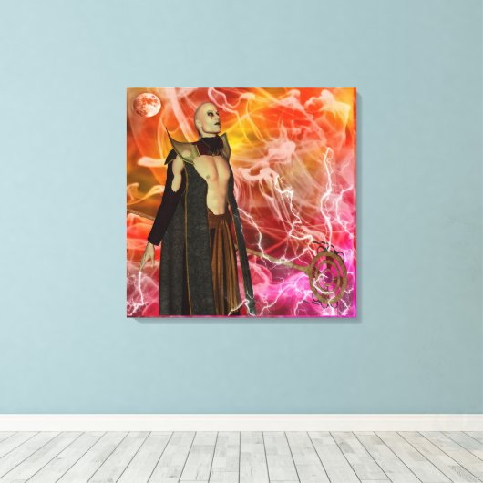 Merlin Canvas Afdruk (Insitu (Houten vloer))