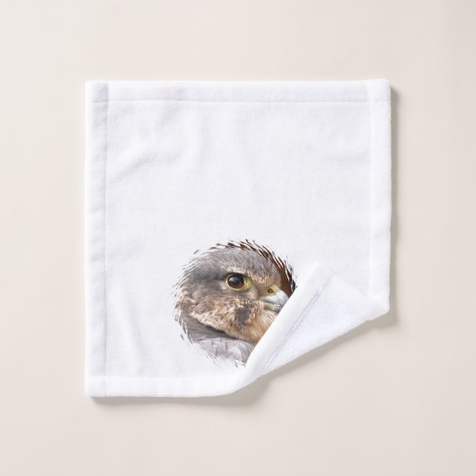 MERLIN FALCON BIRD VAN PREY BAD HANDDOEK (Wasdoekje)