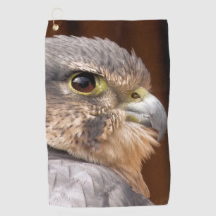 MERLIN FALCON BIRD VAN PREY GOLFHANDDOEK