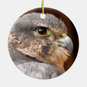 MERLIN FALCON BIRD VAN PREY KERAMISCH ORNAMENT (Achterkant)