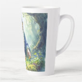 Merlin Practicing Herbalism Latte Mug (Droite)