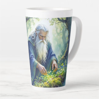 Merlin Practicing Herbalism Latte Mug Latte Mok