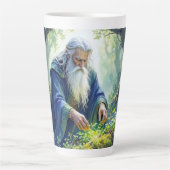 Merlin Practicing Herbalism Latte Mug Mok (Voorkant)