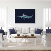 Merlin Sea Creature Print | Impression Mur Merlin