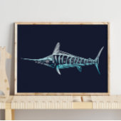 Merlin Sea Creature Print | Impression Mur Merlin