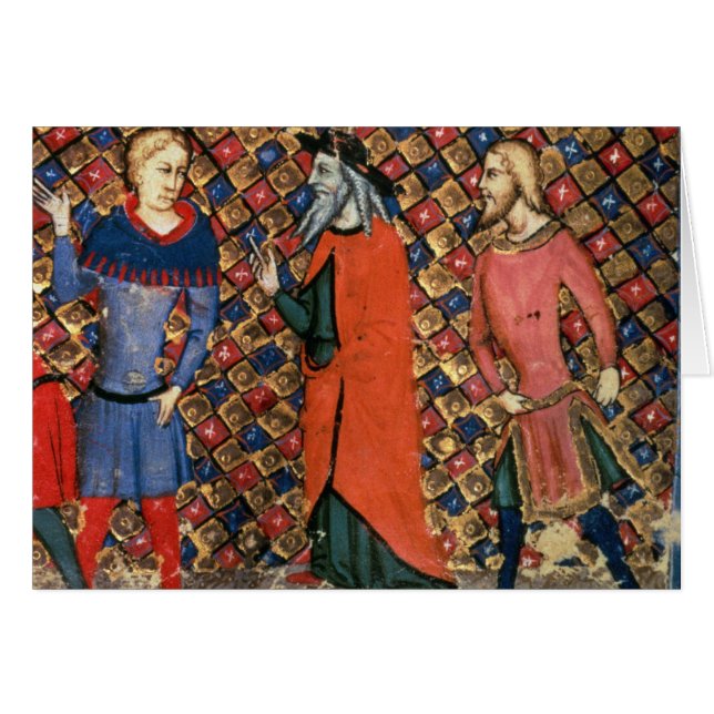 Merlin tutoring Arthur (Voorkant Horizontaal)