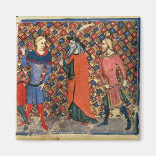 Merlin tutoring Arthur Magneet