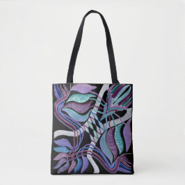 MerlinMistique op een all over print canvas tas