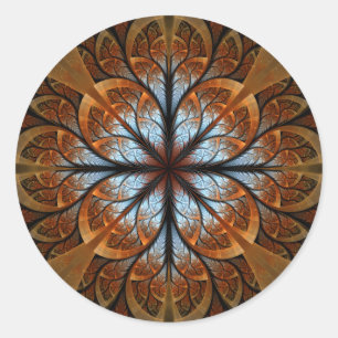 Merlin's Roos Ronde Sticker