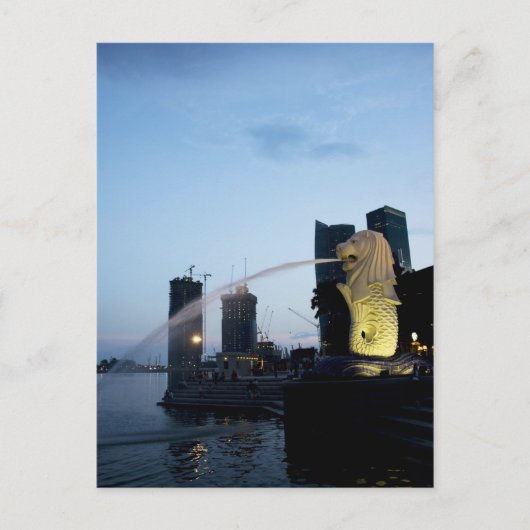 Merlion Briefkaart (Voorkant)
