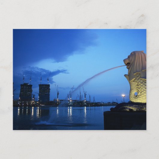 Merlion Briefkaart (Voorkant)