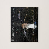 Merlion & Singapore Skyline #1-2 Jigsaw Puzzle (Vertical)