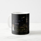 Merlion & Singapore Skyline #1 Mug (Devant gauche)