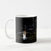 Merlion & Singapore Skyline #1 Mug (Gauche)