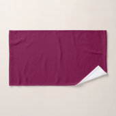 Merlot (couleur solide) (Serviette à main)