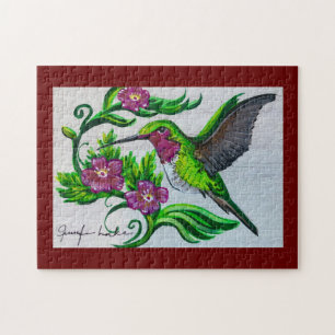 Merlot Hummingbird Legpuzzel