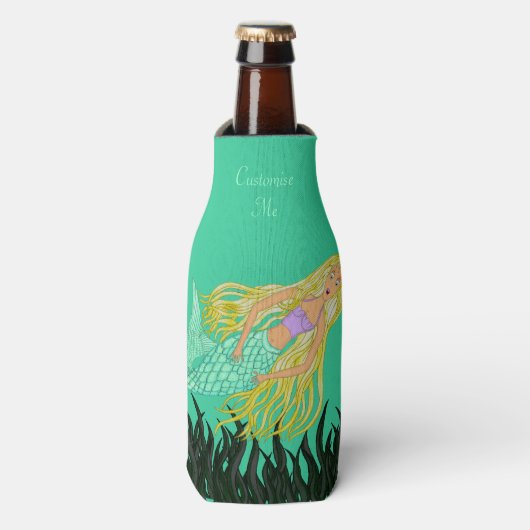Mermaid 1 flesjeskoeler (Fles Voorkant)