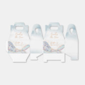 Mermaid 1st Birthday Bedankdoosjes (Uitgevouwen)