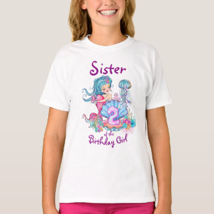 Mermaid 2e verjaardag: De verandering geeft Tekst  T-shirt