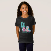 Mermaid 4e anniversaire Marina - De la mer T-shirt (Devant entier)