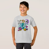 Mermaid 4th Birthday Tshirts and Gifts (Devant entier)