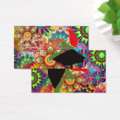 Mermaid à tête rouge psychédélique assis à Thunder (Bureau)