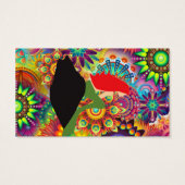 Mermaid à tête rouge psychédélique assis à Thunder (Dos)