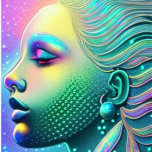 Mermaid Alien Science fiction T-shirt<br><div class="desc">Mermaid Science fiction T-shirt Alien Espace Futuriste Belle couleur Art réaliste</div>