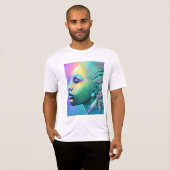 Mermaid Alien Science fiction T-shirt (Devant entier)
