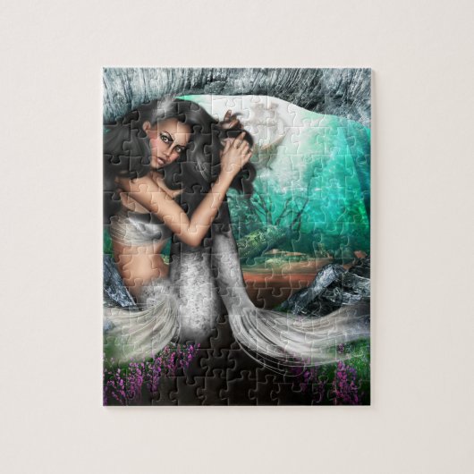 Mermaid Allure Puzzle Legpuzzel (Verticaal)