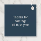 Mermaid and Pirate Ship Bedankjes Labels (Achterkant)