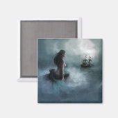 Mermaid and Pirate Ship Magneet (Voorkant / Achterkant)