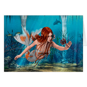 Mermaid and Sea Lily